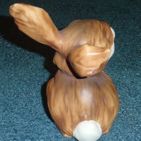 Kaiser W. Germany Porcelain Brown Laughing Bunny # 554 - CUTE CHRISTMAS GIFT! - Picture 6 of 9